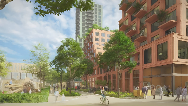 Novex-gebied - Tilburg Artist impression - Novex-gebied - Tilburg